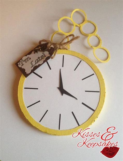 paper pocket watch craft